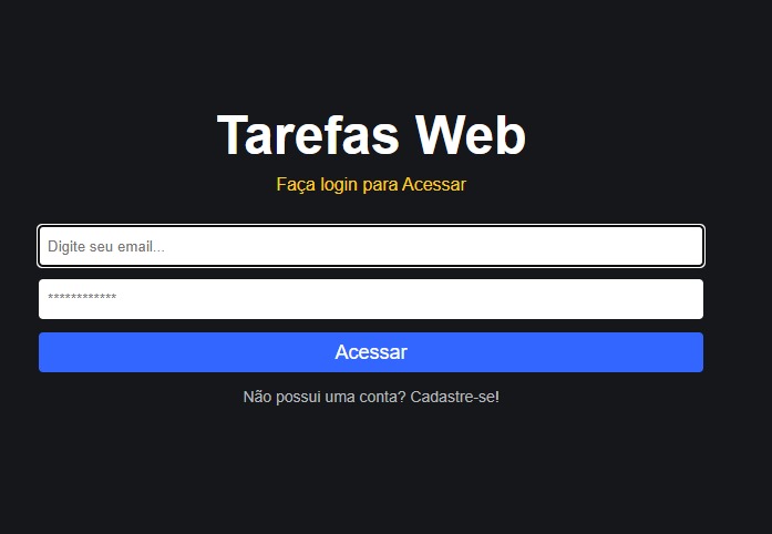 Tarefas web